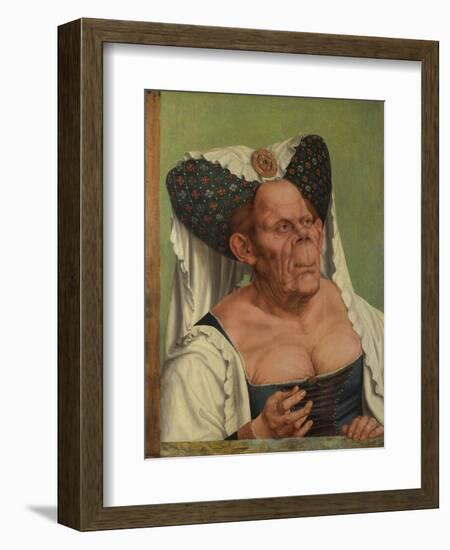 An Old Woman (The Ugly Duches), C. 1513-Quentin Massys-Framed Giclee Print