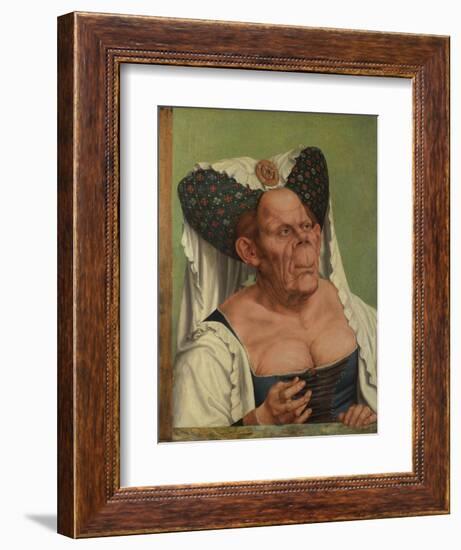 An Old Woman (The Ugly Duches), C. 1513-Quentin Massys-Framed Giclee Print