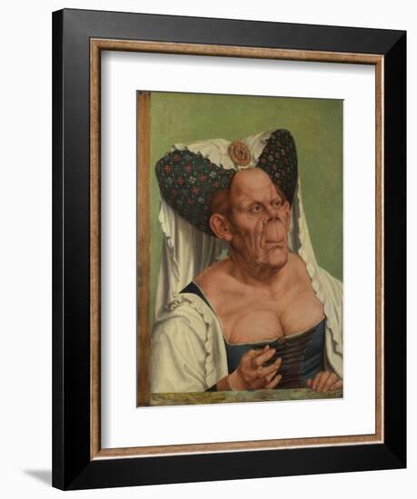 An Old Woman (The Ugly Duches), C. 1513-Quentin Massys-Framed Giclee Print