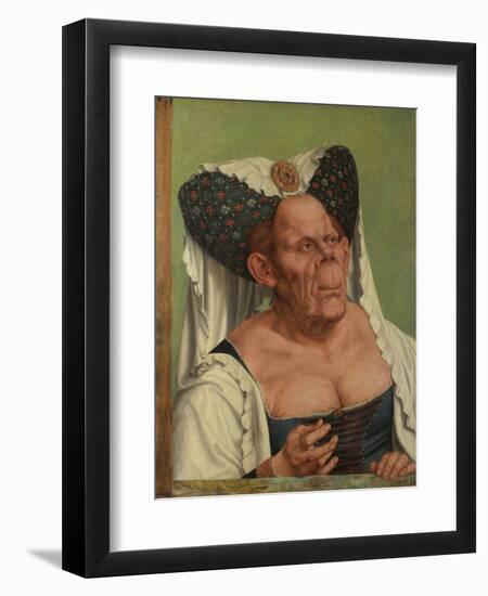 An Old Woman (The Ugly Duches), C. 1513-Quentin Massys-Framed Giclee Print