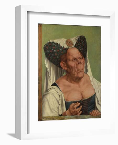 An Old Woman (The Ugly Duches), C. 1513-Quentin Massys-Framed Giclee Print