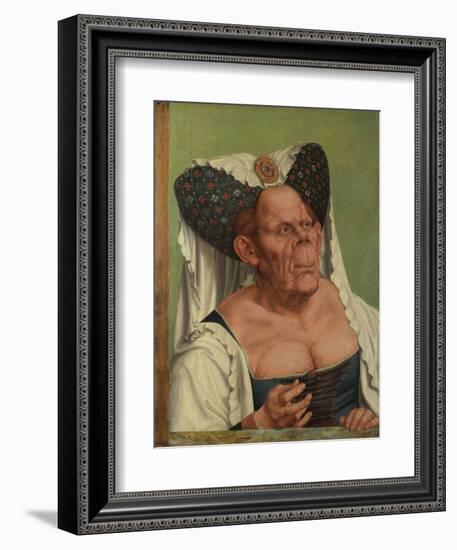 An Old Woman (The Ugly Duches), C. 1513-Quentin Massys-Framed Giclee Print