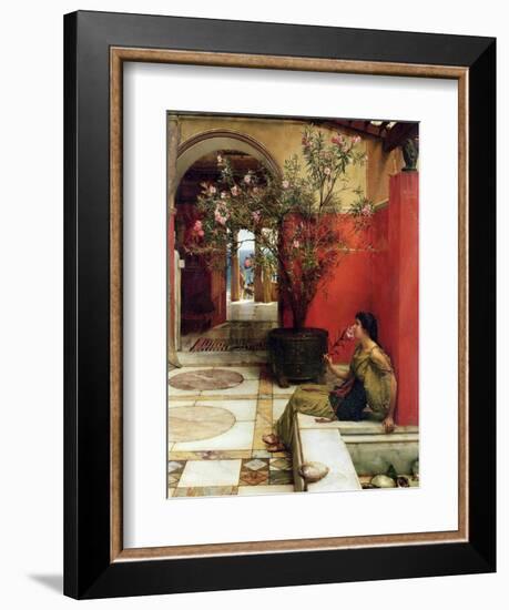 An Oleander, 1882-Sir Lawrence Alma-Tadema-Framed Giclee Print