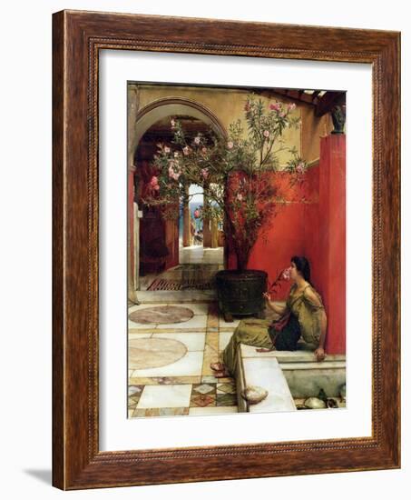 An Oleander, 1882-Sir Lawrence Alma-Tadema-Framed Giclee Print