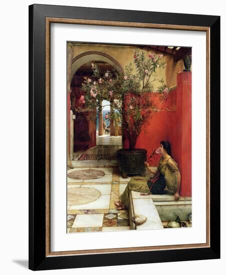 An Oleander, 1882-Sir Lawrence Alma-Tadema-Framed Giclee Print