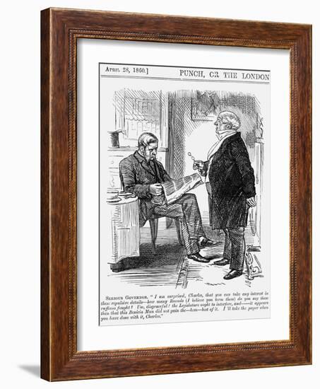 An Opinion on Boxing, 1860-null-Framed Giclee Print