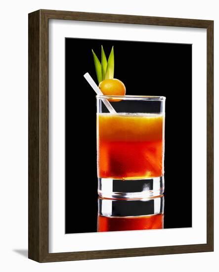 An Orange Cocktail-Walter Pfisterer-Framed Photographic Print
