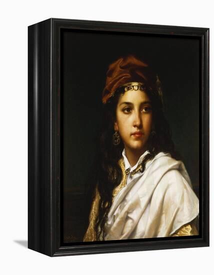 An Oriental Beauty-Jan Frederick Portielje-Framed Premier Image Canvas