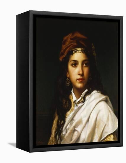 An Oriental Beauty-Jan Frederick Portielje-Framed Premier Image Canvas