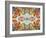 An Ornamental Symmetric Montage from Flowers and Seashells-Alaya Gadeh-Framed Photographic Print