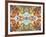 An Ornamental Symmetric Montage from Flowers and Seashells-Alaya Gadeh-Framed Photographic Print