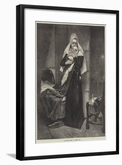 An Orphan Child-Gabriel Max-Framed Giclee Print