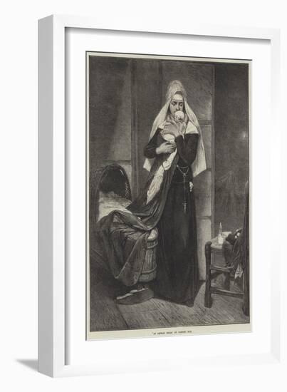 An Orphan Child-Gabriel Max-Framed Giclee Print