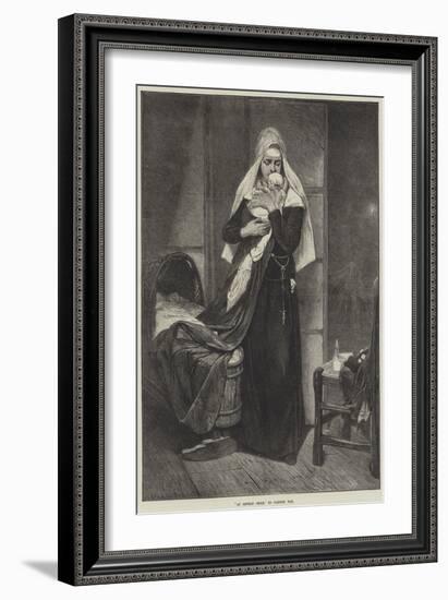 An Orphan Child-Gabriel Max-Framed Giclee Print
