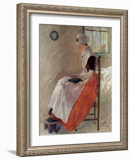 An Orphan of Amsterdam, 1901-Gabriel Nicolet-Framed Giclee Print