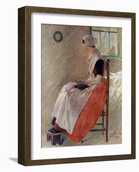 An Orphan of Amsterdam, 1901-Gabriel Nicolet-Framed Giclee Print