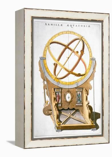 An orrery designed by the Danish astronomer Tycho Brahe, c1630-Joan Blaeu-Framed Premier Image Canvas