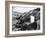 An Outhouse in an Area That Is Plagued with Soil Erosion-Alfred Eisenstaedt-Framed Photographic Print