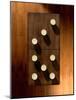 An Overhead Shot of a Table with Some Pints Placed on it to also Look Like a Domino-Eugenio Franchi-Mounted Photographic Print