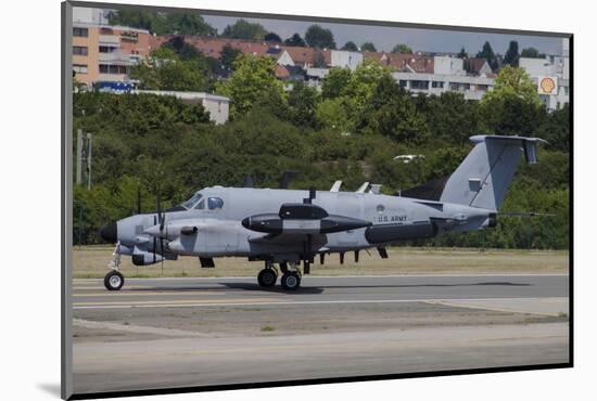 An Rc-12X Sigint Spy Plane of the U.S. Army-Stocktrek Images-Mounted Photographic Print