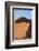 An s-curve on a tall orange-sand dune in Sossusvlei within Namib-Naukluft National Park, Namibia.-Brenda Tharp-Framed Photographic Print