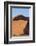 An s-curve on a tall orange-sand dune in Sossusvlei within Namib-Naukluft National Park, Namibia.-Brenda Tharp-Framed Photographic Print