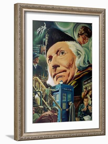 An Unearthly Child (Dr Who), 1996 (Painting)-Kevin Parrish-Framed Giclee Print