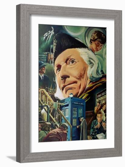 An Unearthly Child (Dr Who), 1996 (Painting)-Kevin Parrish-Framed Giclee Print