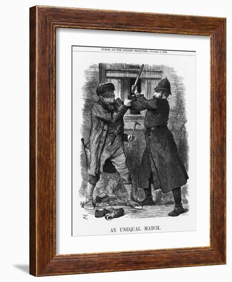 An Unequal Match, 1881-Joseph Swain-Framed Giclee Print