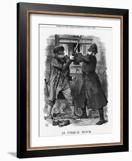 An Unequal Match, 1881-Joseph Swain-Framed Giclee Print