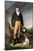 An Unknown Man with His Dog, 1815-William Owen-Mounted Giclee Print