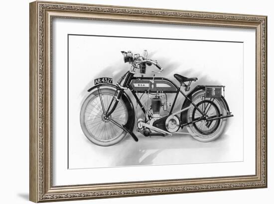 An Unnamed Bsa Model-null-Framed Art Print