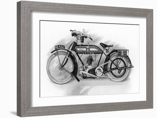 An Unnamed Bsa Model-null-Framed Art Print