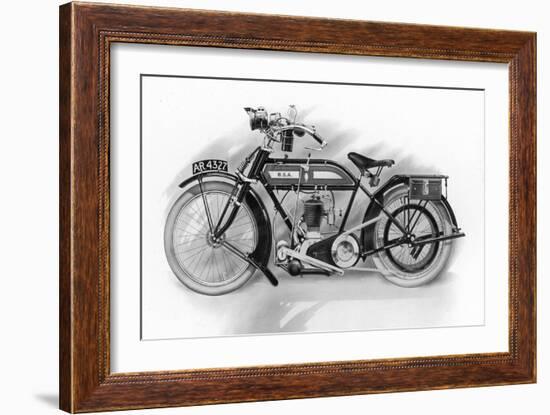 An Unnamed Bsa Model-null-Framed Art Print