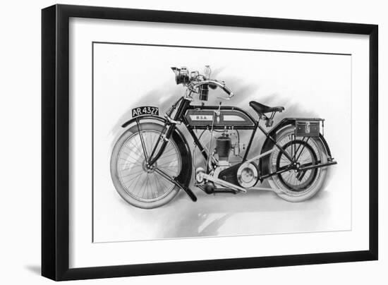 An Unnamed Bsa Model-null-Framed Art Print