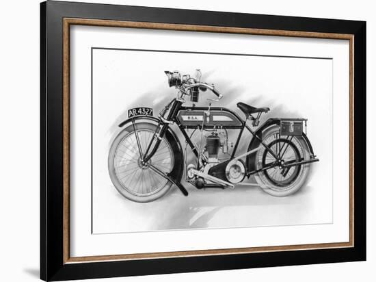 An Unnamed Bsa Model-null-Framed Art Print