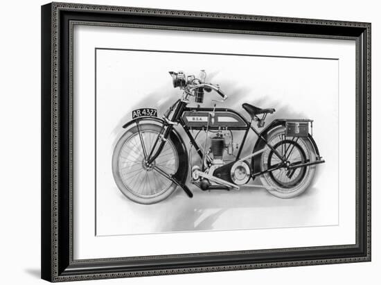 An Unnamed Bsa Model-null-Framed Art Print