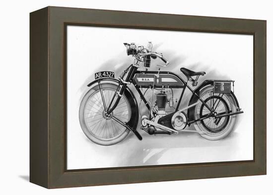 An Unnamed Bsa Model-null-Framed Stretched Canvas