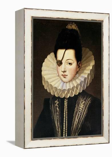 Ana De Mendoza, Princess of Eboli, 16th Century, Spanish Renaissance-Alonso Sanchez Coello-Framed Premier Image Canvas