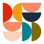 Mid Century Geometric Color Play 4-Ana Rut Bre-Photographic Print