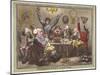 Anacreontick's in Full Song, 1801-James Gillray-Mounted Giclee Print