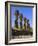 Anakena Beach, Monolithic Giant Stone Moai Statues of Ahu Nau Nau, Rapa Nui, Chile-Gavin Hellier-Framed Photographic Print