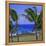 Anakena Beach with Ahu Nau Nau, Easter Island, Chile, Pacific-Geoff Renner-Framed Premier Image Canvas