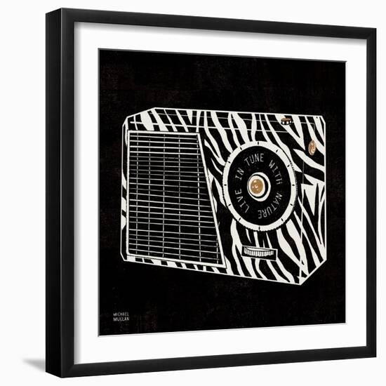 Analog Jungle Radio-Michael Mullan-Framed Premium Giclee Print