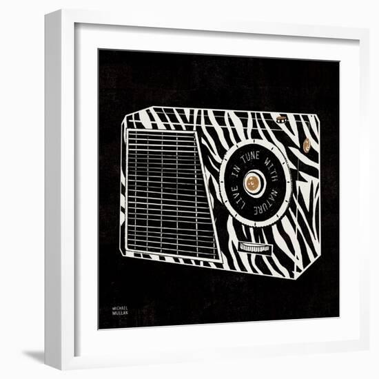 Analog Jungle Radio-Michael Mullan-Framed Premium Giclee Print