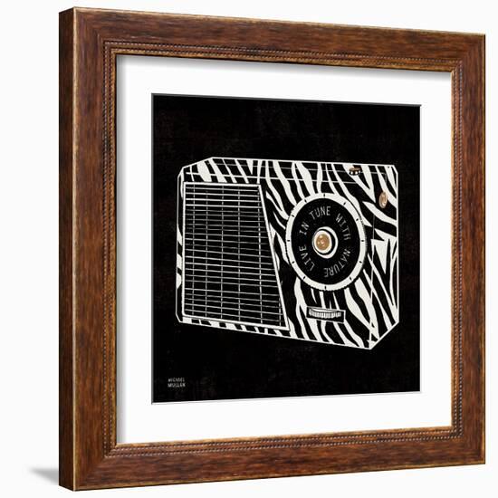 Analog Jungle Radio-Michael Mullan-Framed Art Print