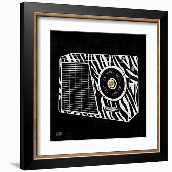 Analog Jungle Radio-Michael Mullan-Framed Art Print