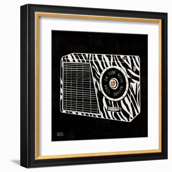 Analog Jungle Radio-Michael Mullan-Framed Art Print