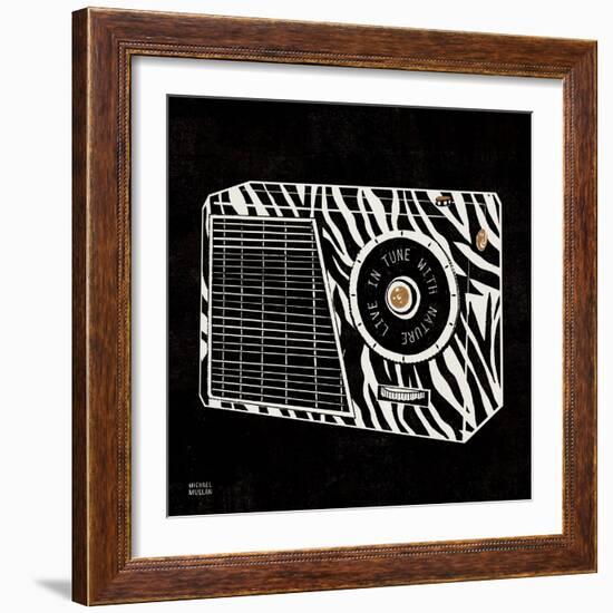 Analog Jungle Radio-Michael Mullan-Framed Art Print