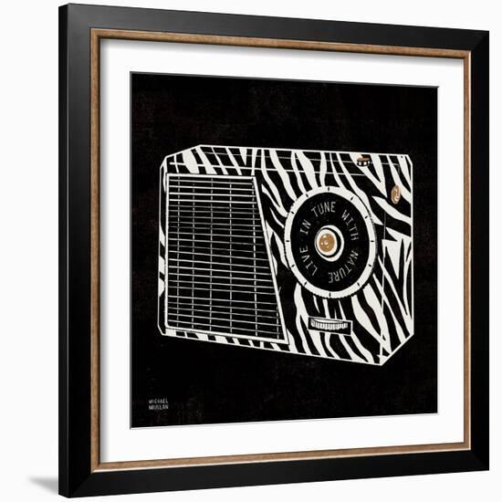 Analog Jungle Radio-Michael Mullan-Framed Art Print